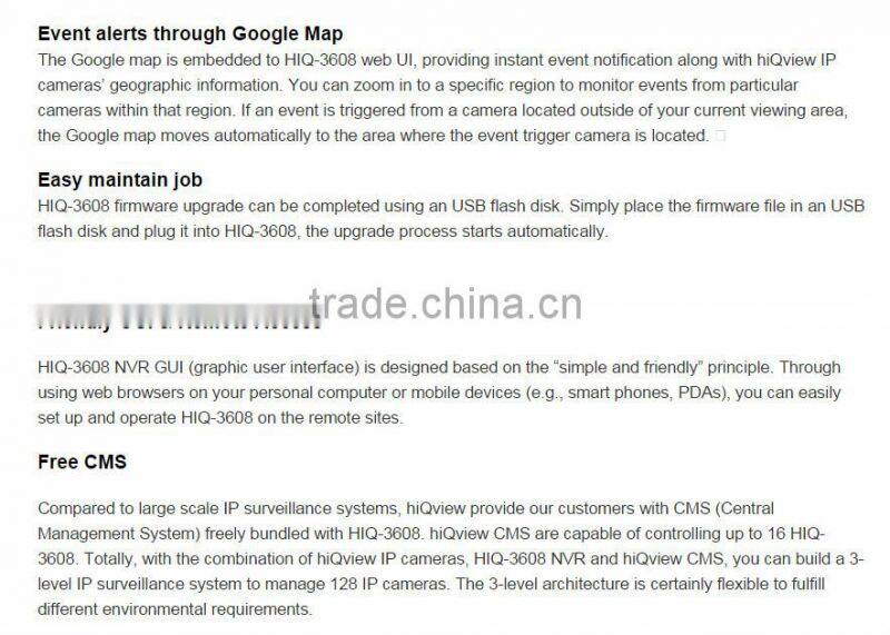 8 Channel 5 Megapixel / Full HD H.264 Standalone Full HD NVR