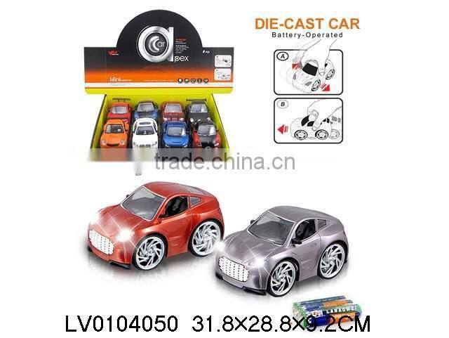 bo car with light and music for collection