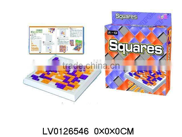 Intelligence plastic chess set 4 in a row chess game for sale