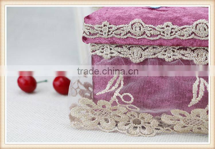 Beautiful single doll bear car tissue box