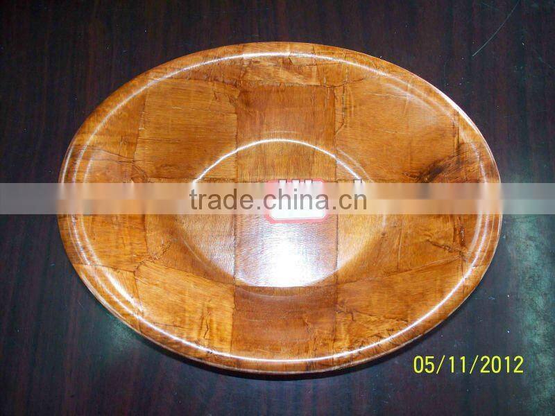 Craft wooden bowls ,bamboo plates