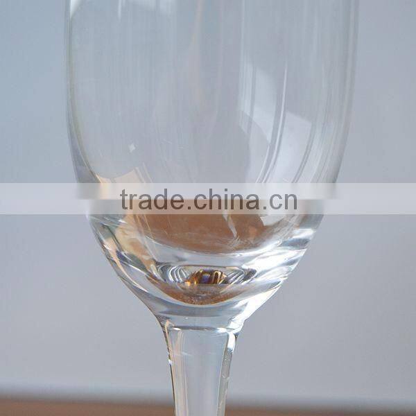 Champagne wine goblet glass with high quality