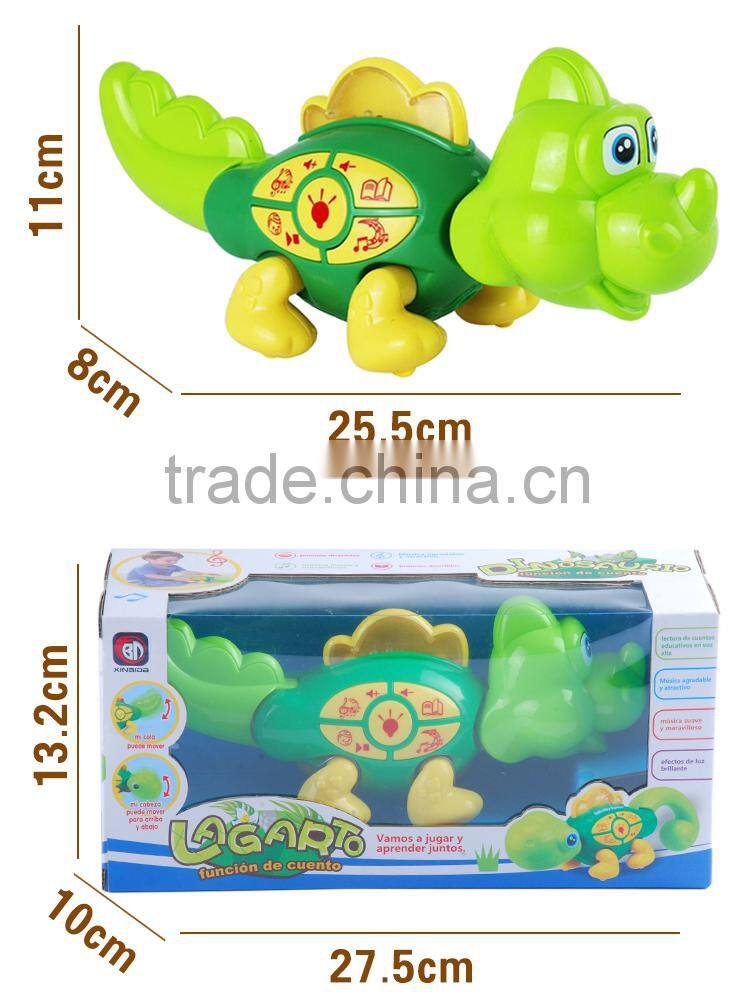 kid toy plastic learning machine educational baby toys battery operated dinosaur toys