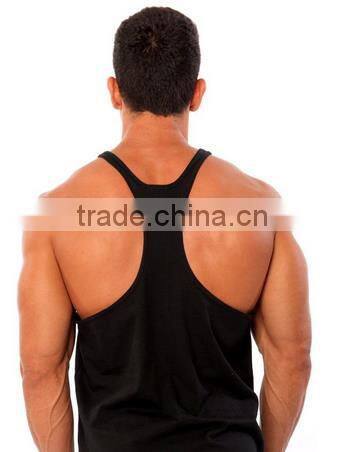 100% Cotton Custom Cheap Gym Singlet