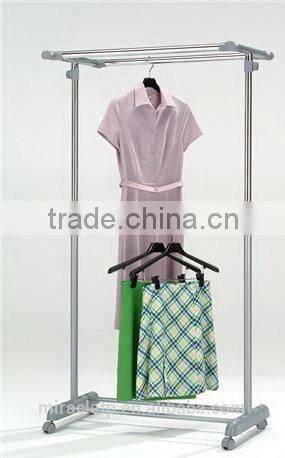 Sigle Movable Garment Rack