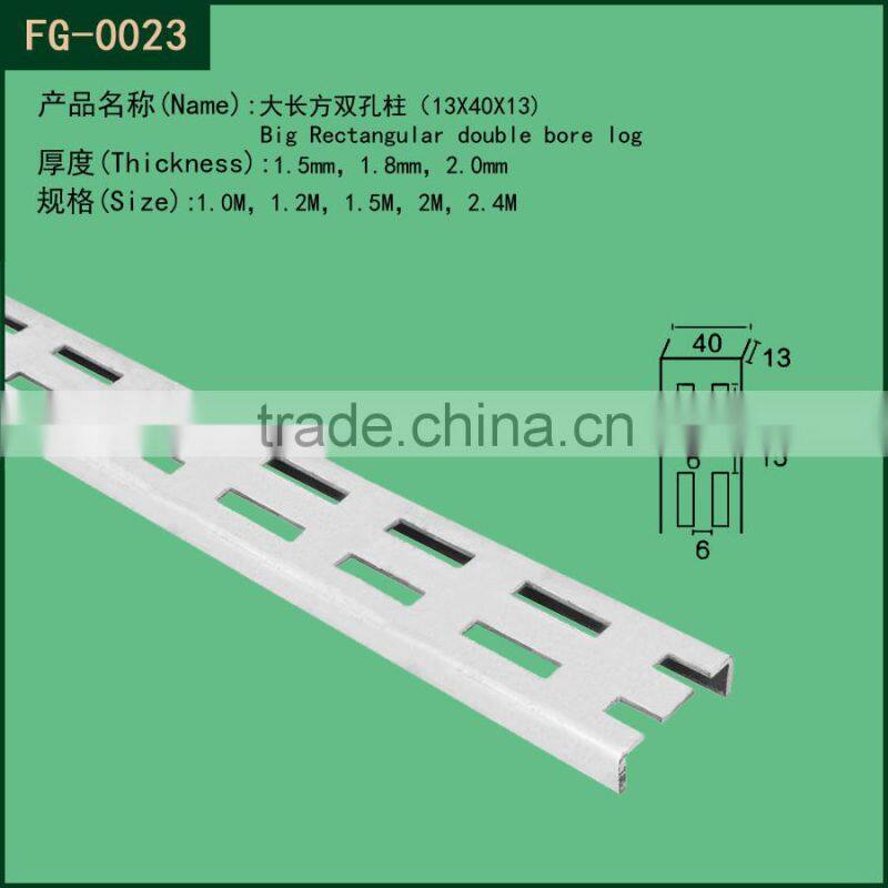 Metal Tube Slotted Strut Channel/ Shelving Channel Uprights