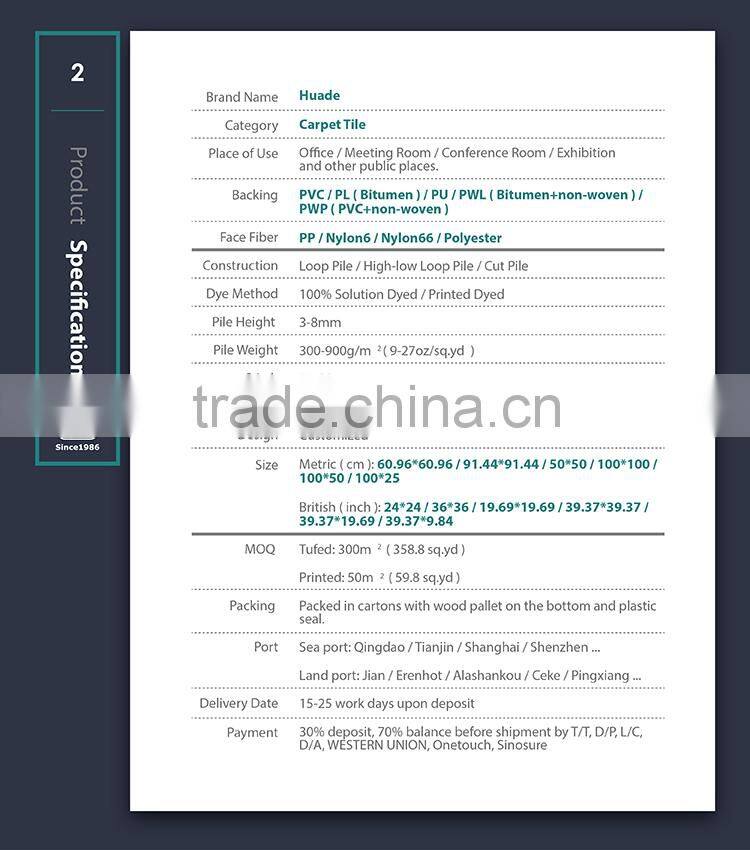 High Quality Synthetic Carpet