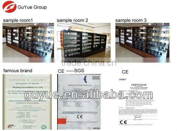 12v maintenance free motorcycle battery