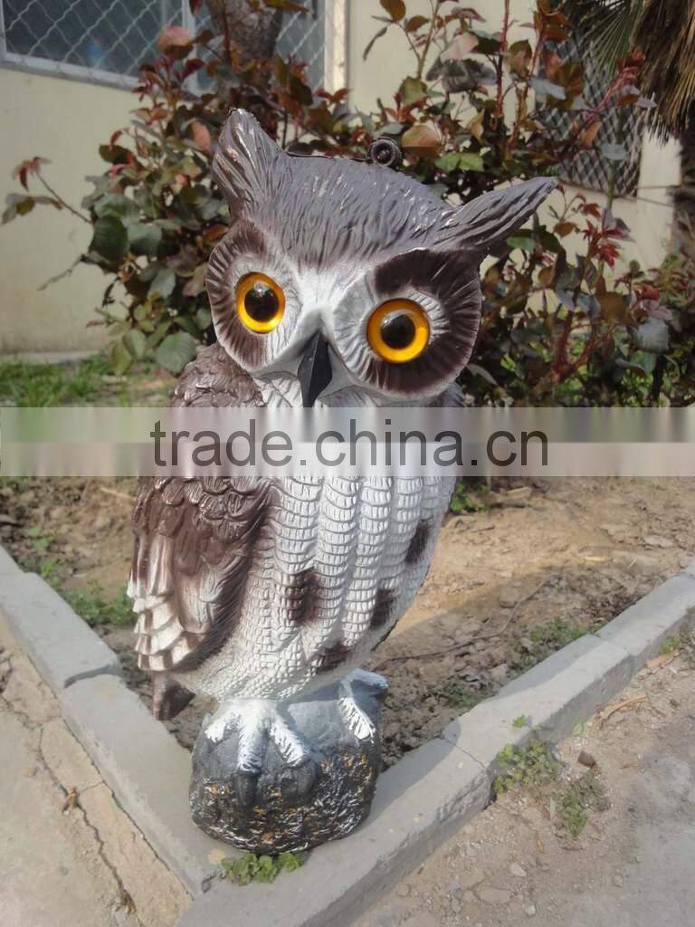 High imitation animal Plastic Blowing Hawk Decoy