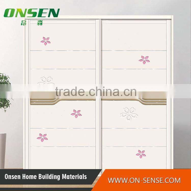 Hot sell 2016 new products bedroom wooden wardrobe door designs from china