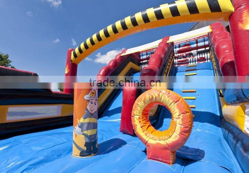super large inflatable slide sale, superduty inflatable combi castle with slide for custom theme
