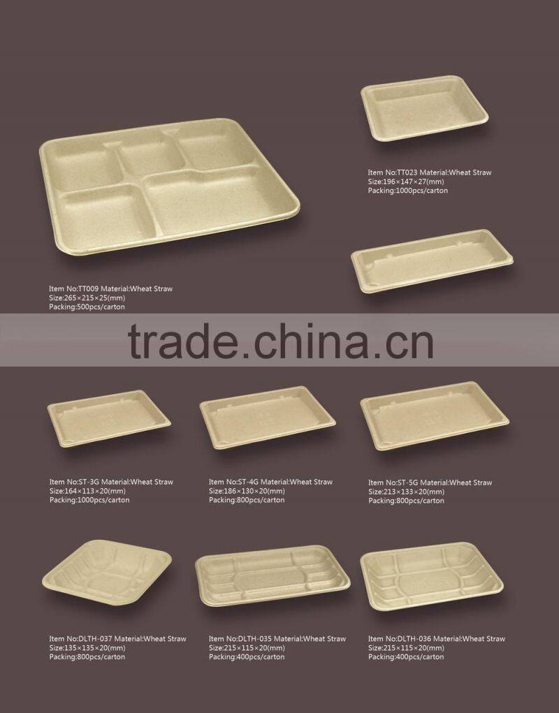 High quality 3 compartment bento lunch box containers