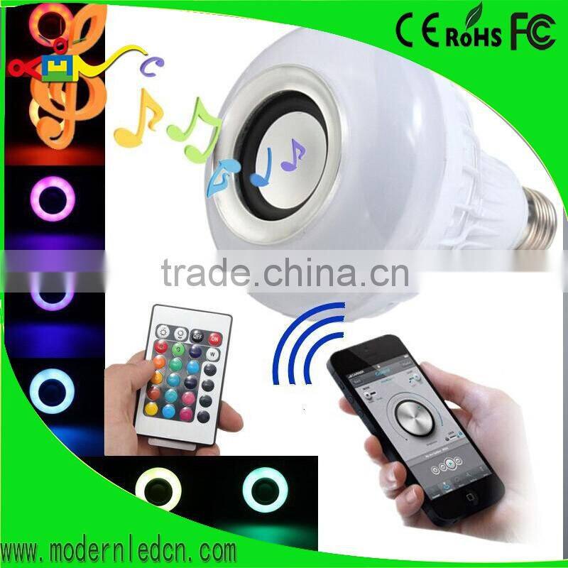 24keys ir remote 12w bluetooth smart bulb