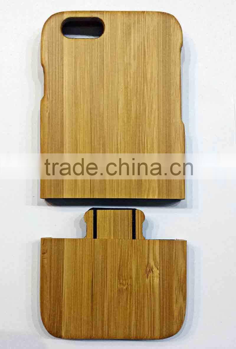 Handmade bamboo phone case for iphone 6 and iphone 6 plus