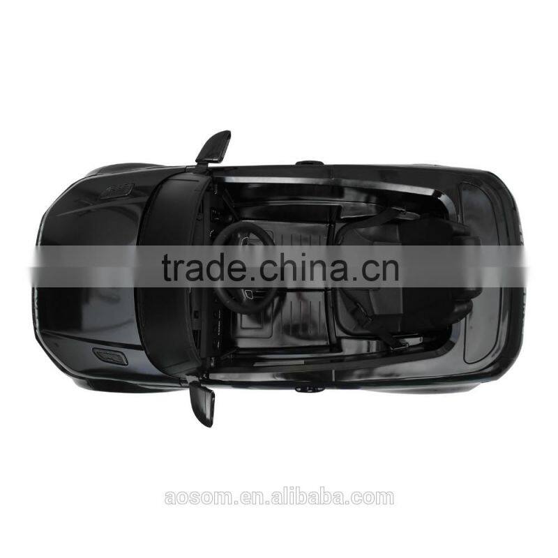 Aosom 12V Land Rover Evoque Kids Electric Ride On Car with MP3 and Remote Control - Black