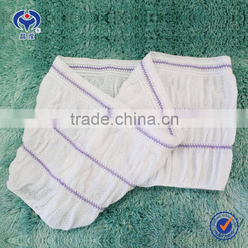 eco-friendly disposable panties/briefs for hospital