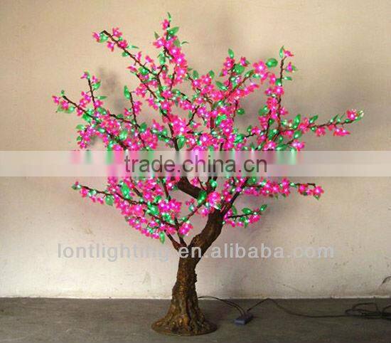 1.7m Street decorative led light up flower trees