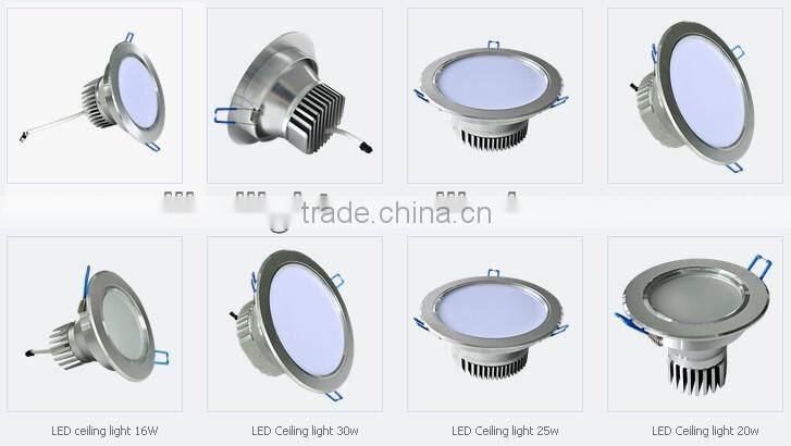 led downlight housing recessed led downlight/square led downlight with CE ROHS