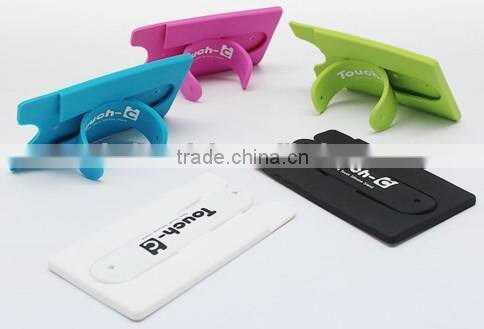 Wholesale China gift free samples silicone card holder wallet