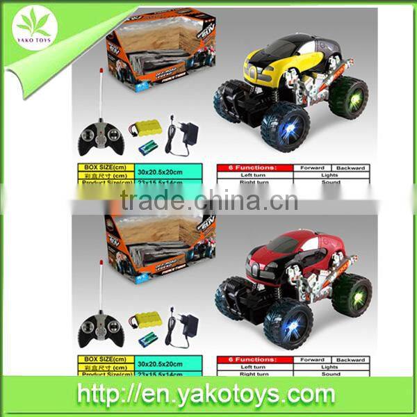 Good selling 4ch R/C toys big wheel rc car with battery