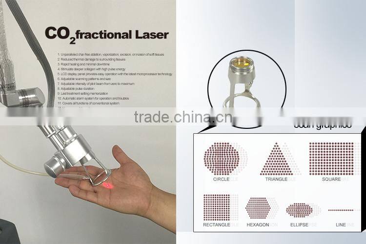 co2 fractional laser wart removal scar removal beauty cutting machine