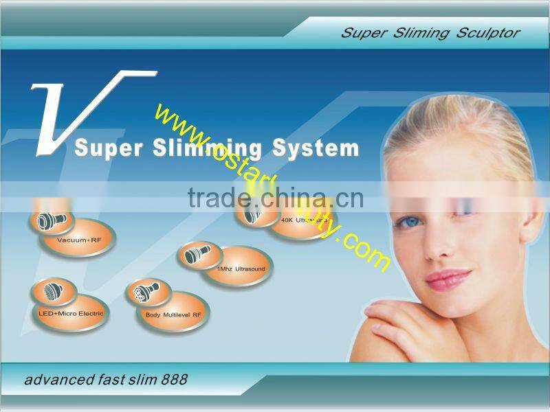 Ultrasonic Vacuum +Cavitation RF for Body Slimming Machine (OB-SRN05D)