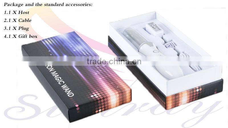 Home use electric facial massage wand vaporizer facial equipment beauty machine