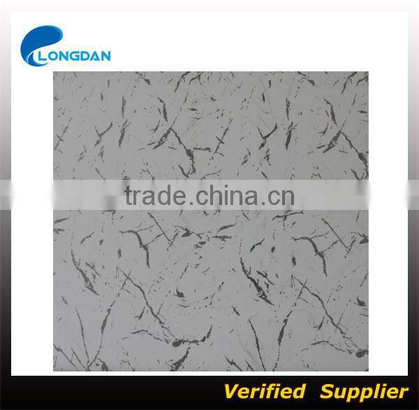 Decorative calcium silicate ceiling board