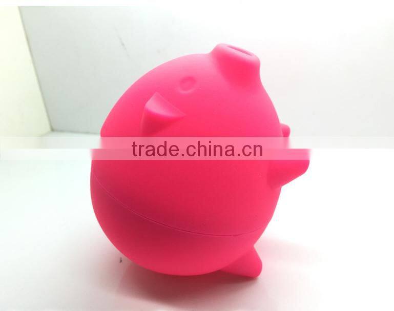 Various shape silicone Piggy bank saving pot