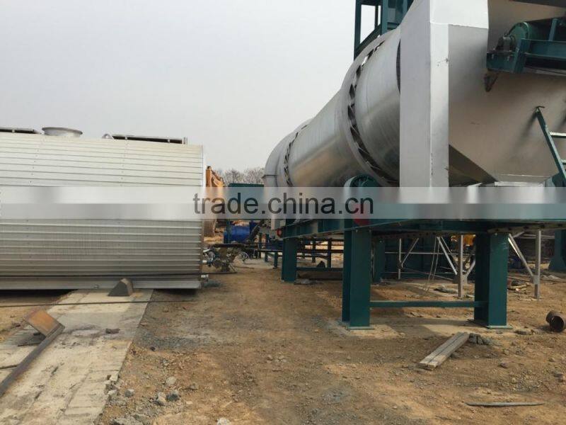 Hot mixing asphalt mixing plant 160Ton/H productivity price