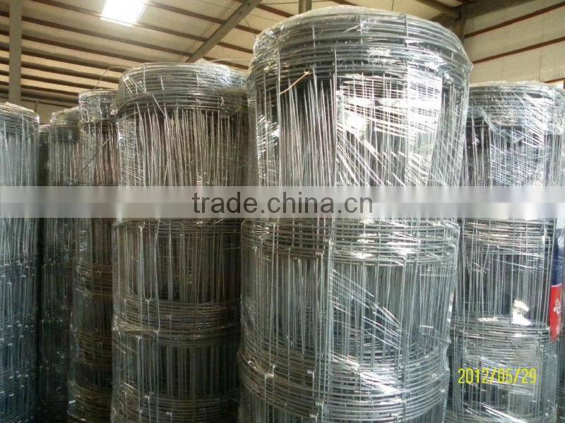 Hinge Joint Lowes Hog Wire Fencing/Fixed Knot Animal Fence/Square Deal Fencing V Mesh for Livestock