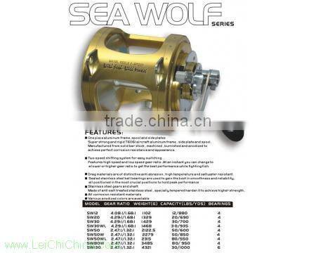 Hot sale big game trolling sea fishing reel