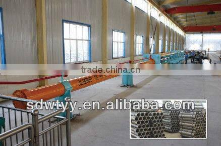 Galvanized seamless steel pipe/seamless steel pipe manufacturer