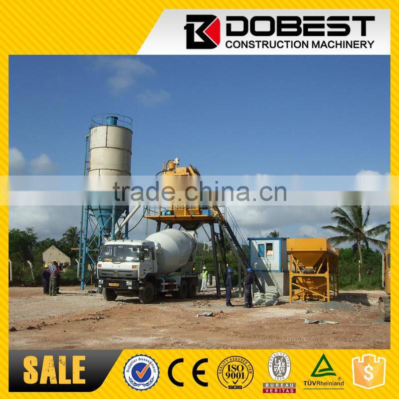 HZS75 Central Mix Concrete Batch Plant 75m3/h