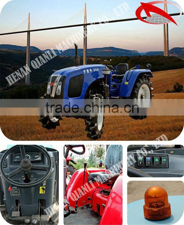 60HP QLN function of four iron wheel tractor famous chinese cheap tractor