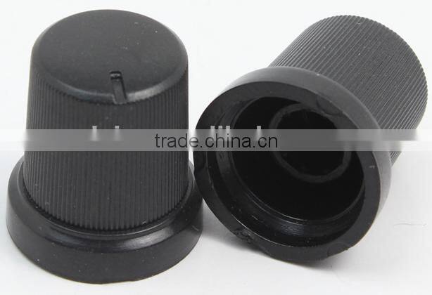 ABS 6mm electric knurled control gas stove knob