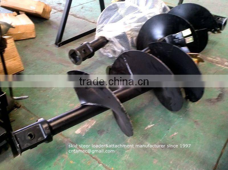 skid steer loader attachment ,auger