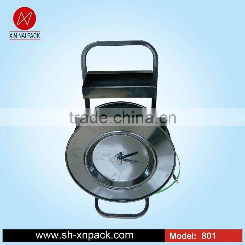 803 PET/PP strapping dispenser cart green pet strap scrap in machinery