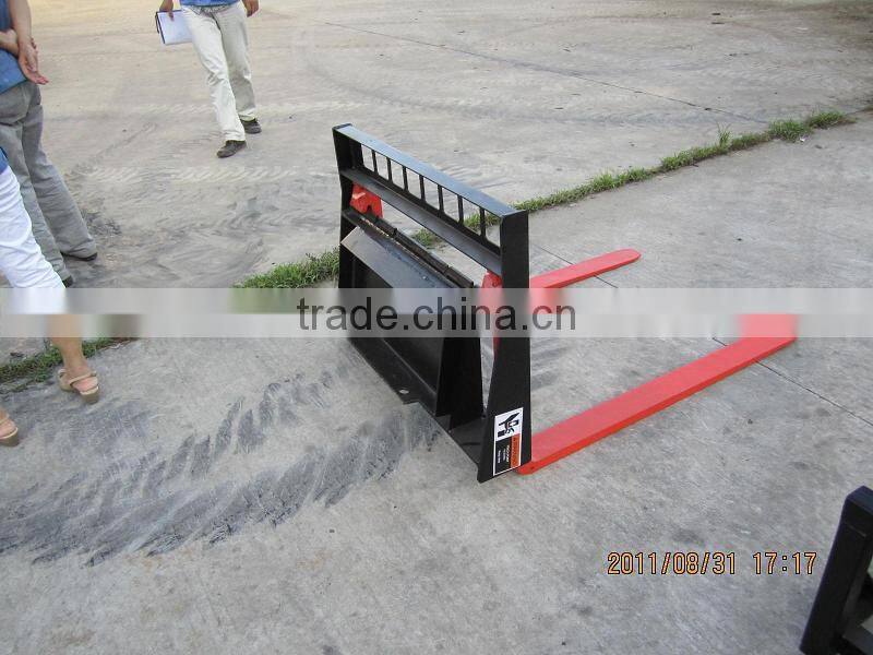 mini skid loader attachment pallet fork for sale