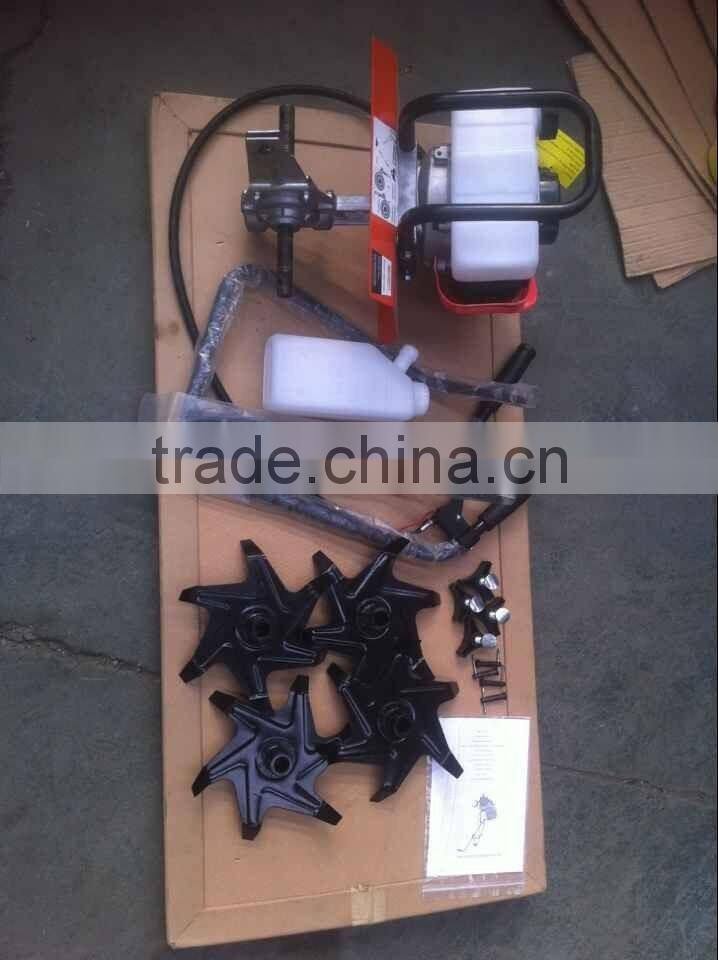 2-stroke power tiller machine petrol power 52cc