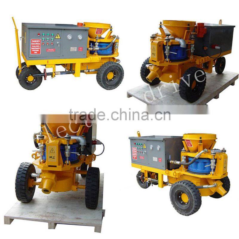 OEM supplier Dry or Wet mix Shotcrete Machine
