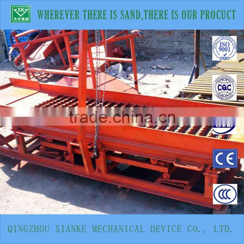 Best price small gold suction dredger