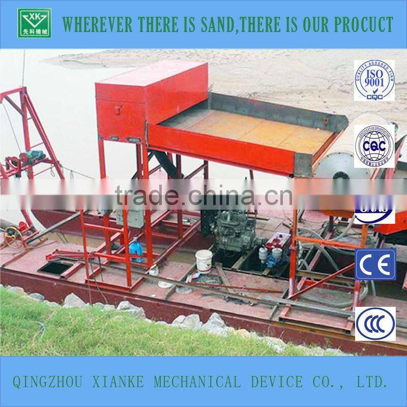 iron sand separating dredger equipment
