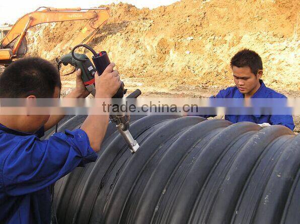 SN4 SN8 SN10 SN12 hdpe double wall corrugated pipe