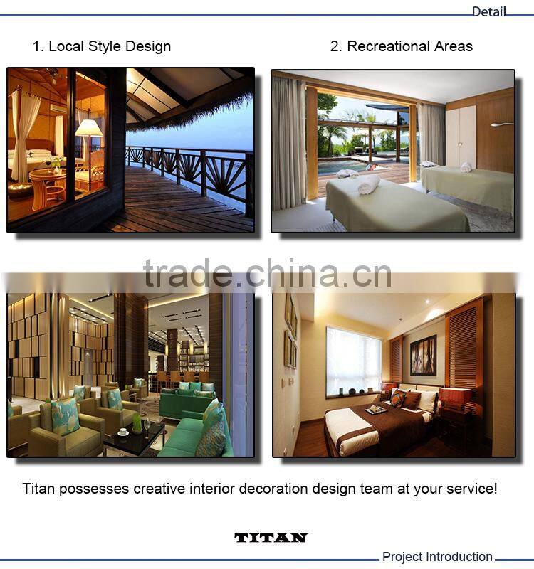 Turnkey High Class Light Gauge Steel Framing Resort Projects