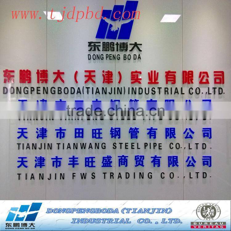 DPBD ERW pre-galvanized round steel pipe