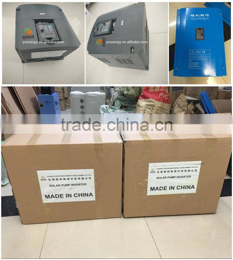Solar water pump inverter DC to AC converter Mppt function three phase 380V 45kw 45 kw