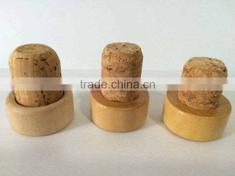 environmental synthetic bottle cork, promotional composite wine stopper wholesale