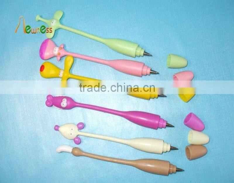 Hot Sale Promotional Gift Pen Creative Ball Pen Ball pen Cute Pen With Animals