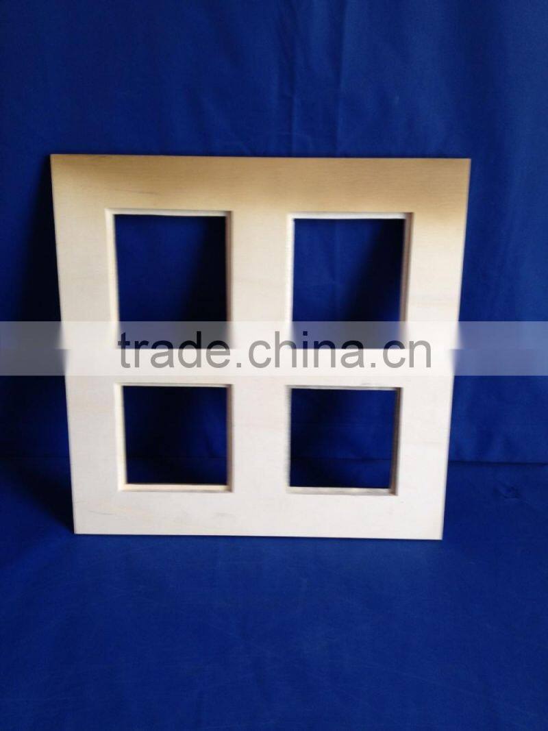 FSC&SEDEX wooden heart-shaped photo frame wooden photo picture frame whosales